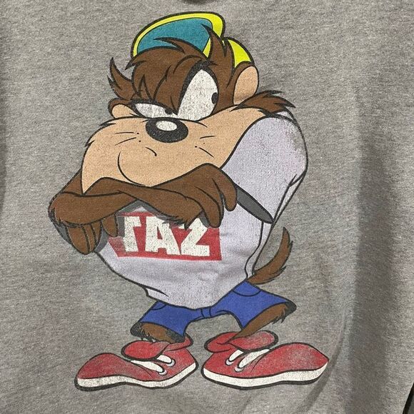 Looney Tunes Taz Crewneck‎ Sweatshirt Sz S - Picture 5 of 9